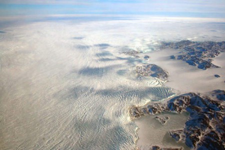 volo tra Kangerlussuaq e Ilulissat - calotta glaciale